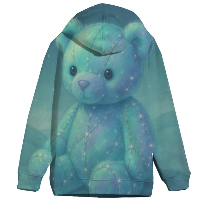Stitched Aurora Bear hoodie styles