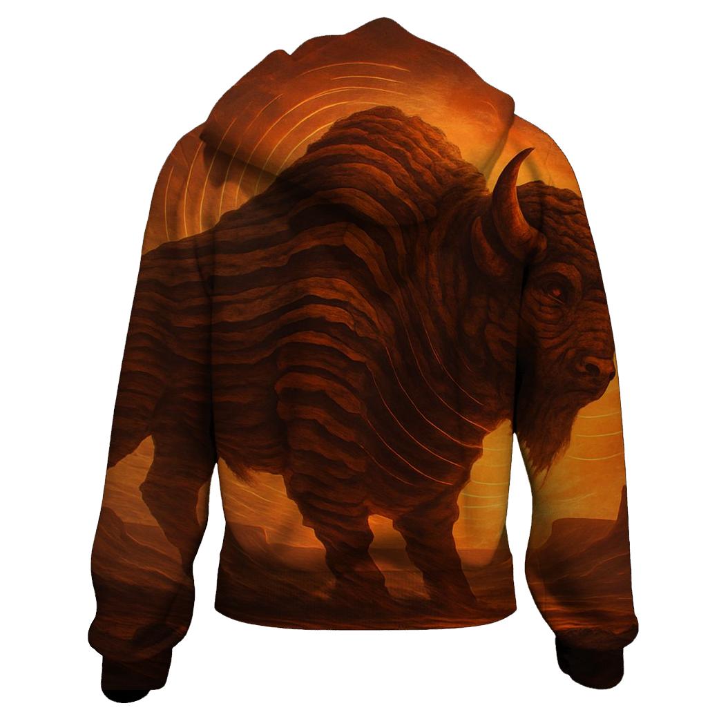 Echo Canyon Bison hoodies fashion