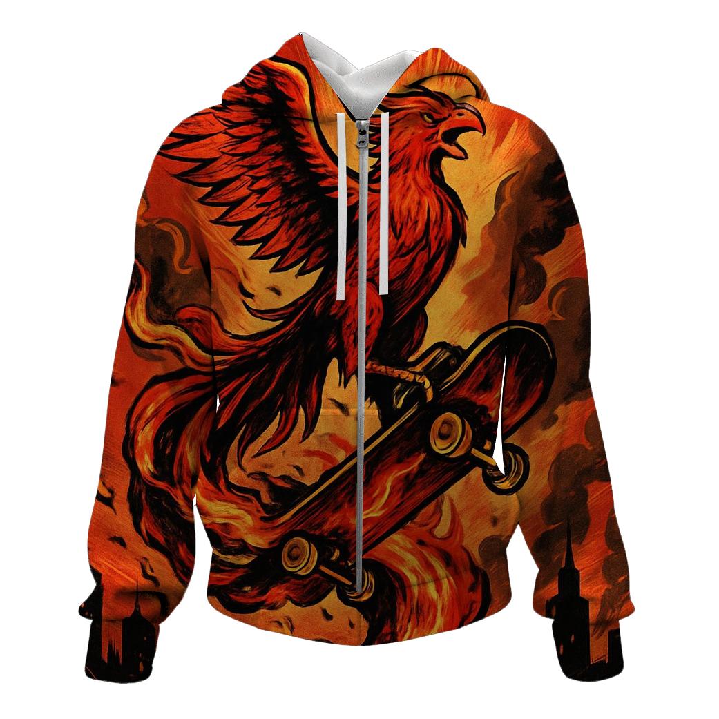 Inferno Skate Phoenix hoodie designs
