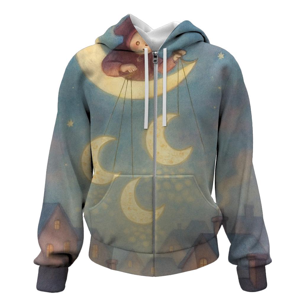 Paper Moon Puppeteer pullover hoodies