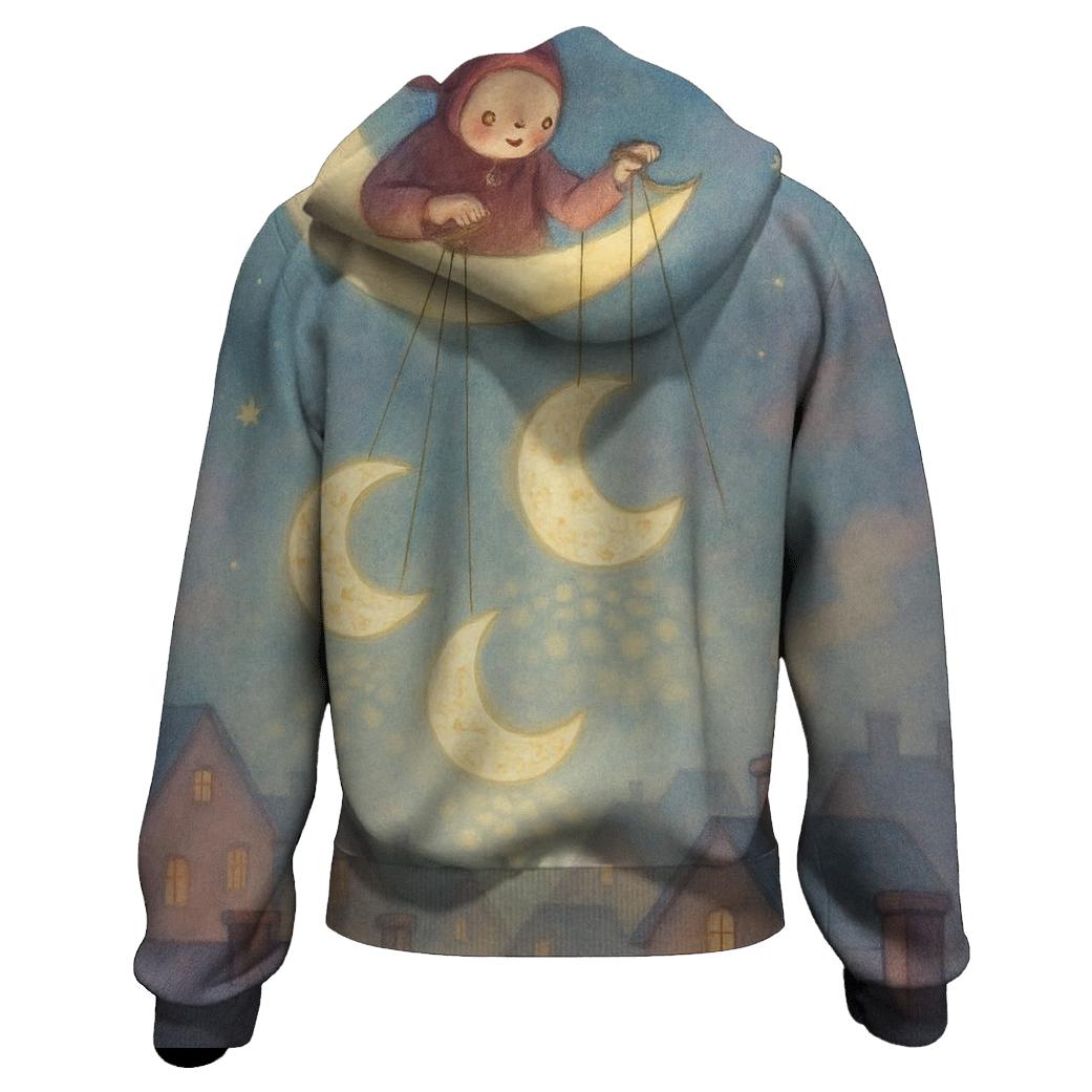 Paper Moon Puppeteer pullover hoodies