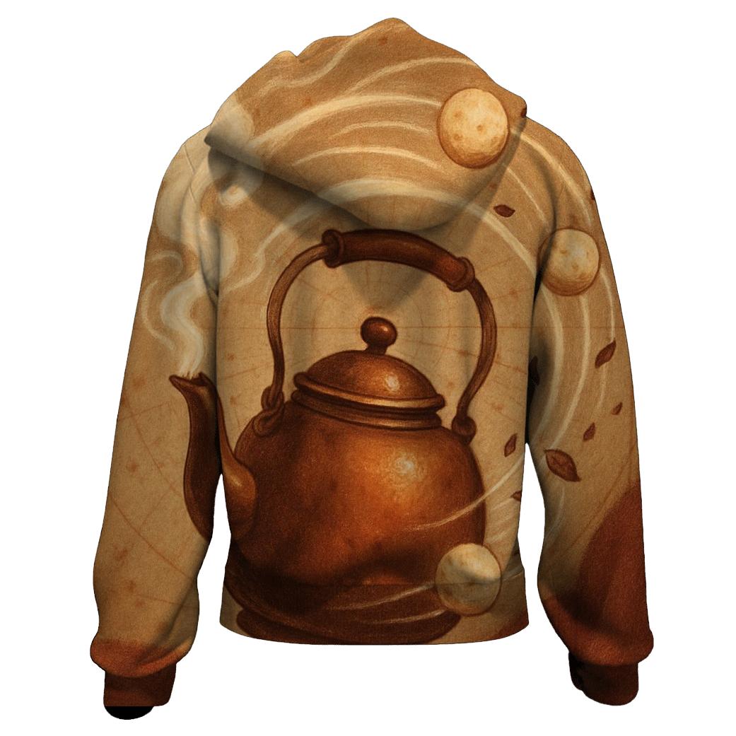 Orbiting Tea Kettle hoodie trends