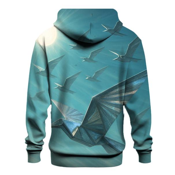 Paper Solar Sailbird premium hoodies