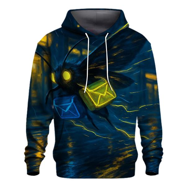 Neon Monarch Courier designer hoodies