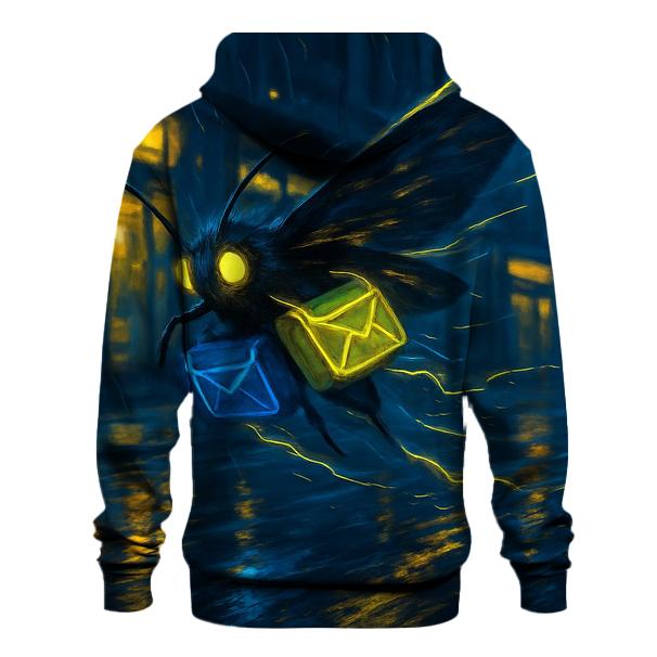 Neon Monarch Courier designer hoodies