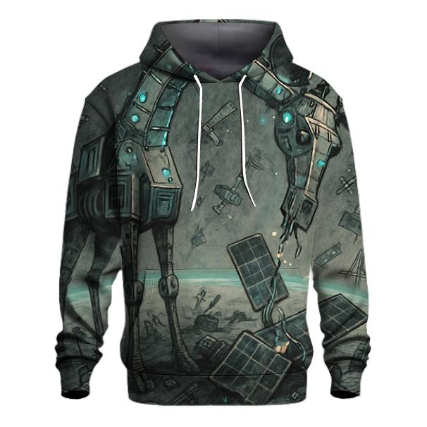 Orbit Junkyard Giraffe embroidered hoodies