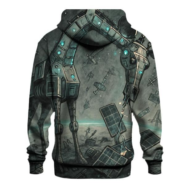 Orbit Junkyard Giraffe embroidered hoodies