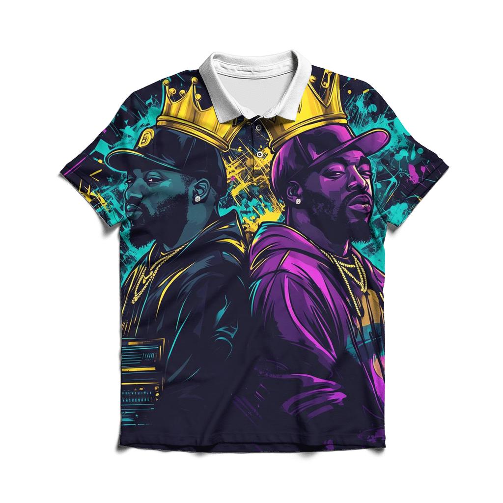 Midnight Cipher Kings casual sports polo shirts
