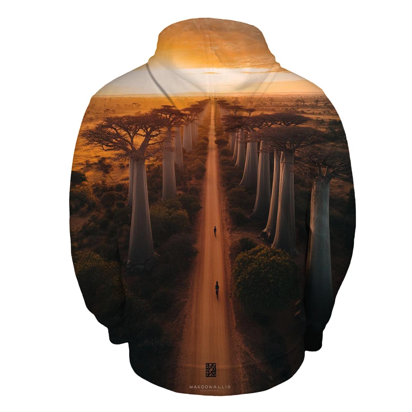 Avenue Of The Baobabs - Morondava custom hoodies
