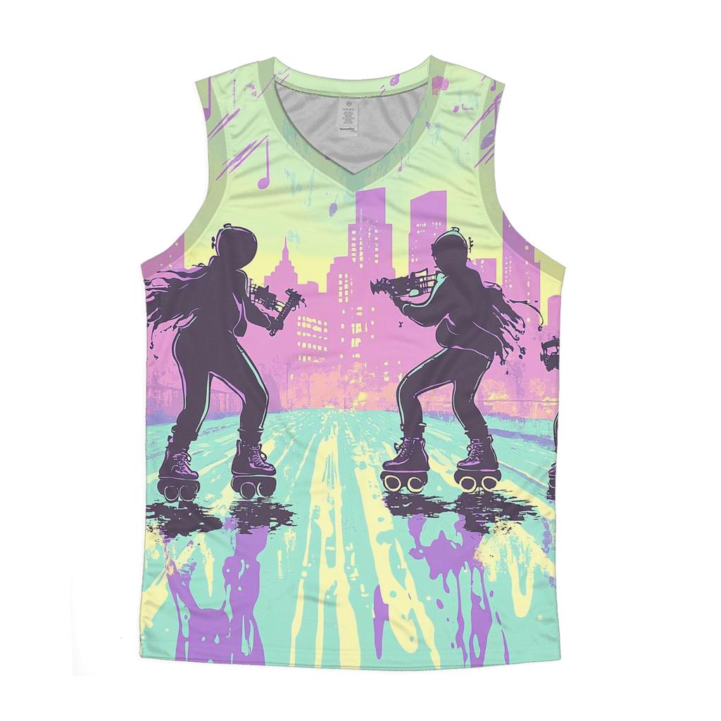 Sprite Skate Symphony casual summer tank tops