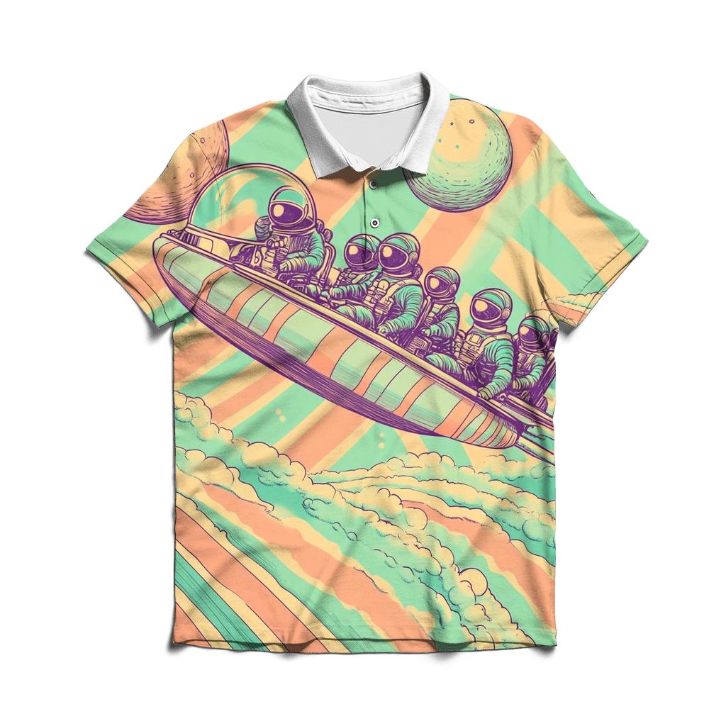 Gumball Galaxy Patrol personalized polo shirts