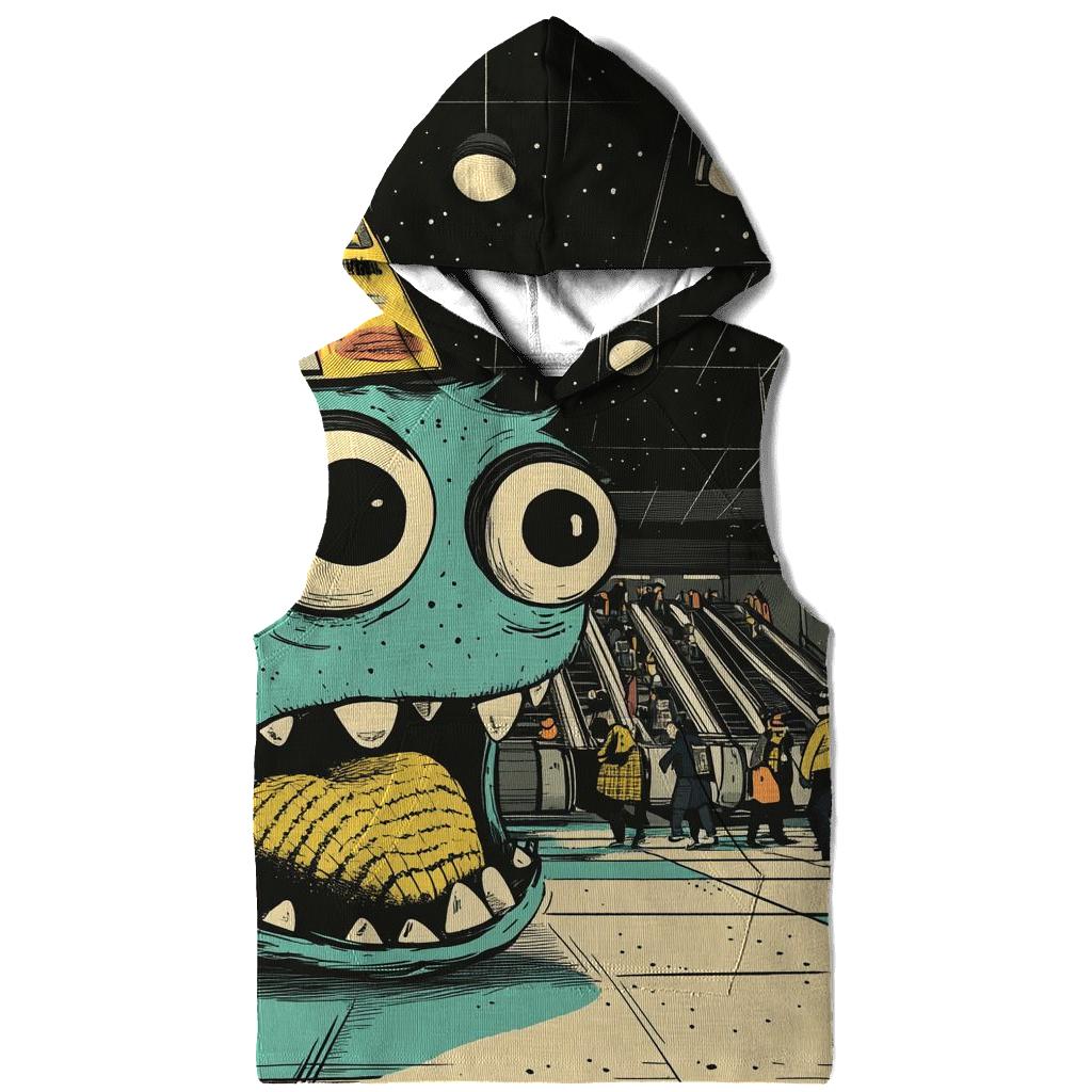 VHS Monster Mall graphic hoodies