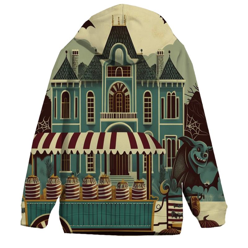 Haunted-Mansion Candy Cart designer hoodies