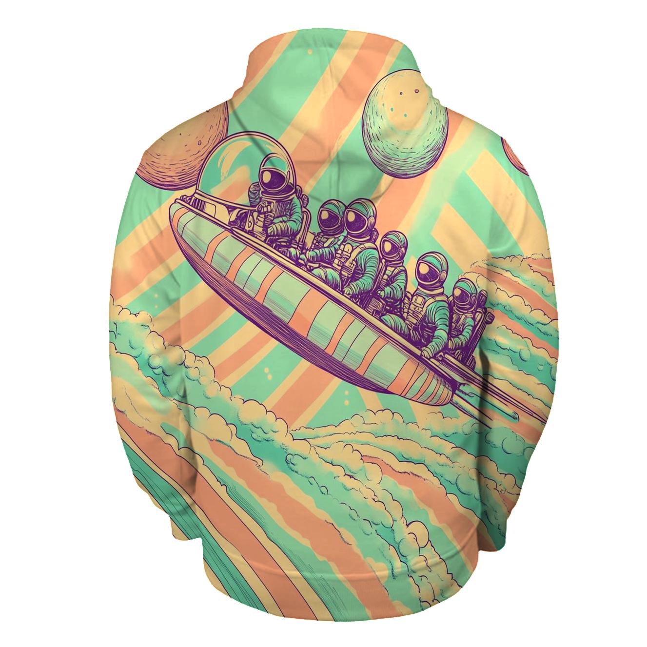 Gumball Galaxy Patrol graphic hoodies