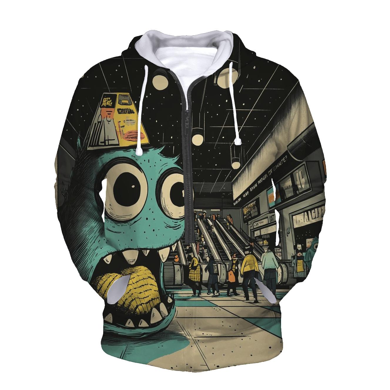 VHS Monster Mall lightweight hoodies
