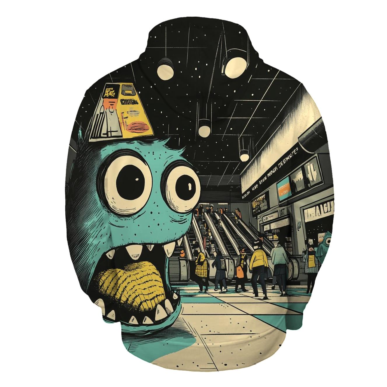 VHS Monster Mall lightweight hoodies