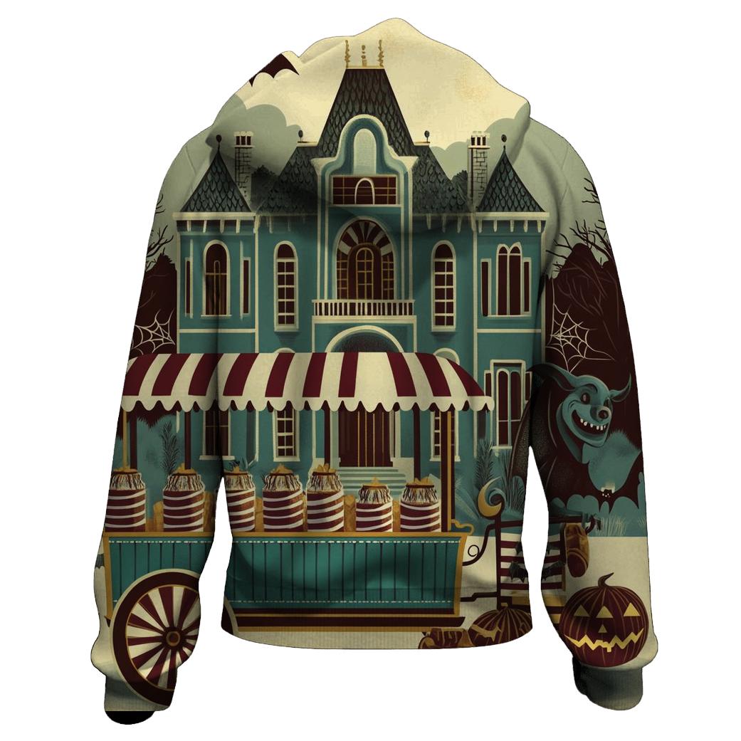 Haunted-Mansion Candy Cart premium hoodies
