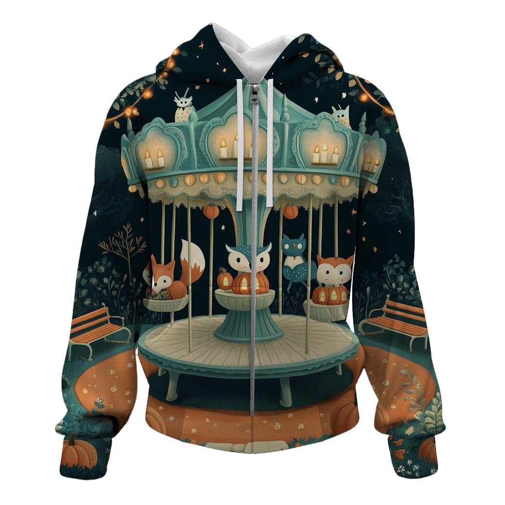 Candlelight Carousel Spooky Edition designer hoodies