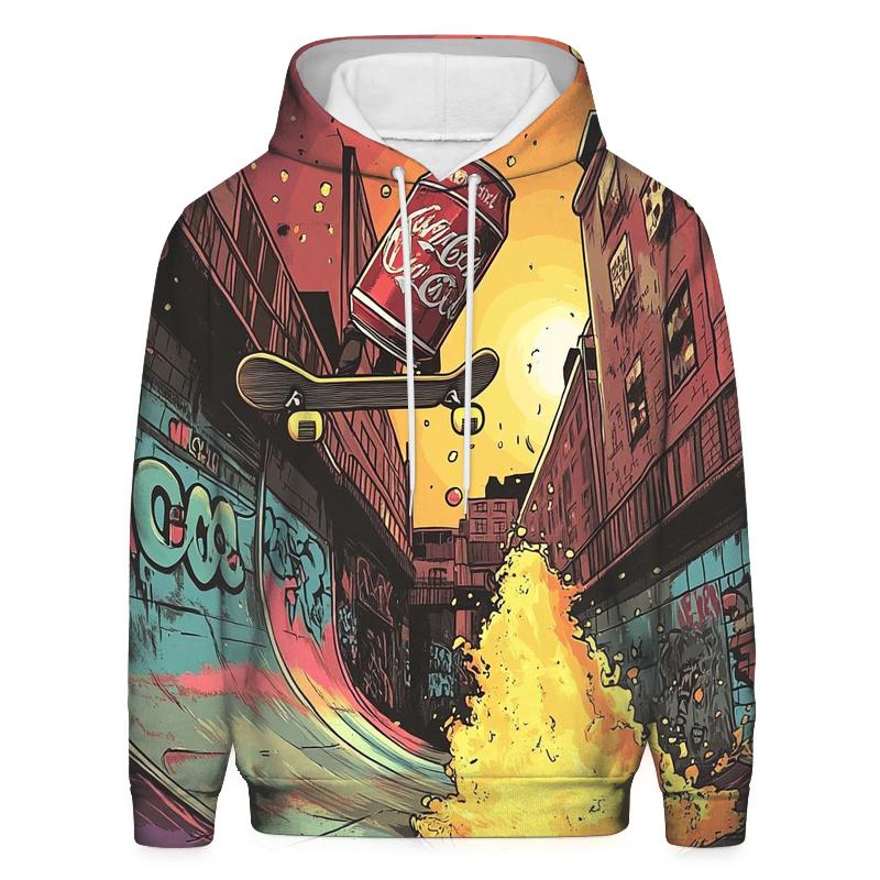 Skateboard Soda Squad custom hoodies