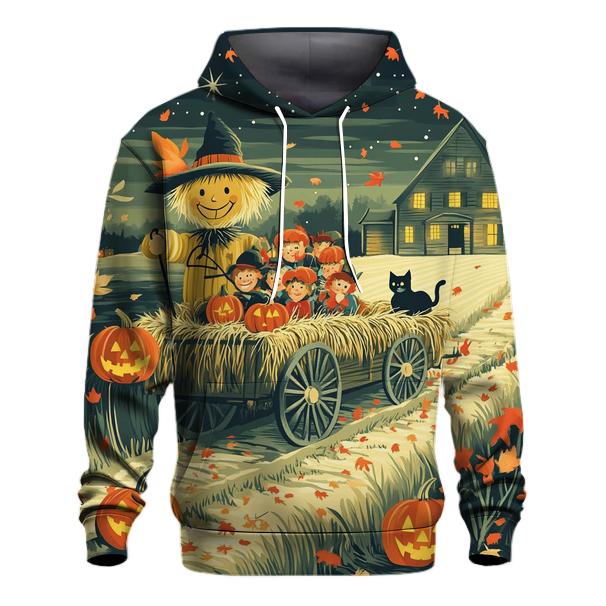 Harvest Hayride In Spooky designer hoodies