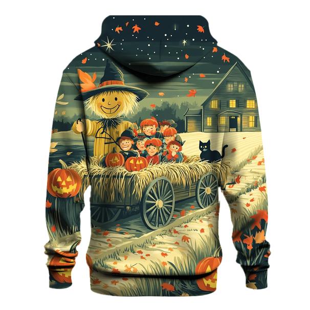 Harvest Hayride In Spooky designer hoodies