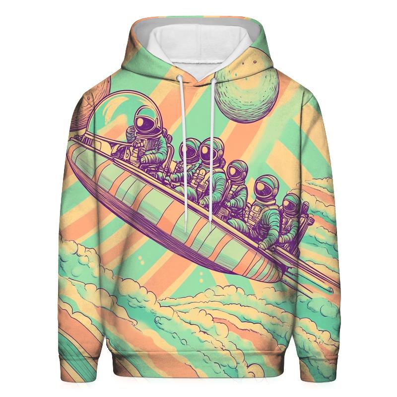 Gumball Galaxy Patrol embroidered hoodies