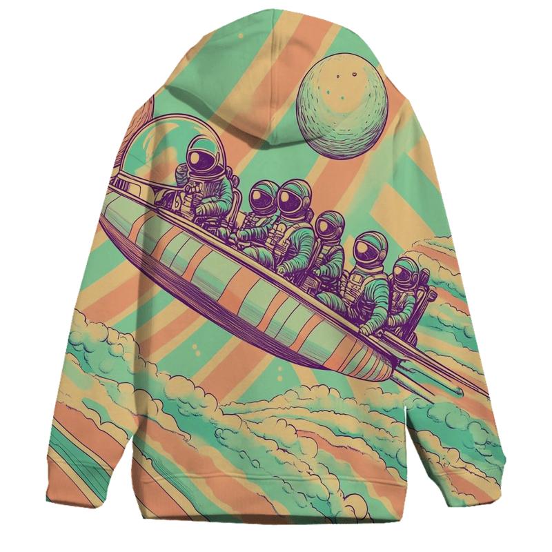 Gumball Galaxy Patrol embroidered hoodies