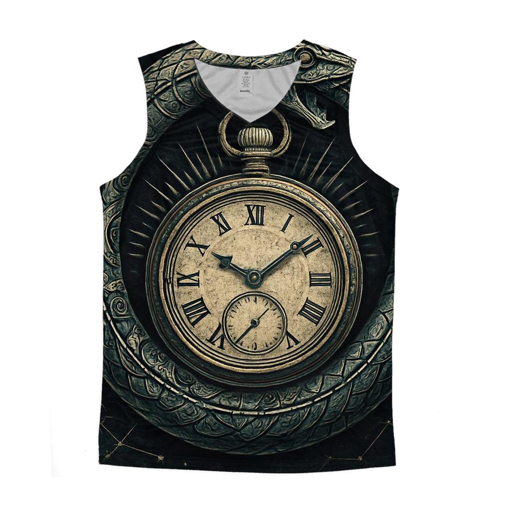 Chrono Serpent Ouroboros sports performance tank tops