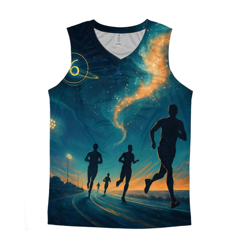 Celestial Marathon personalized athletic tanks