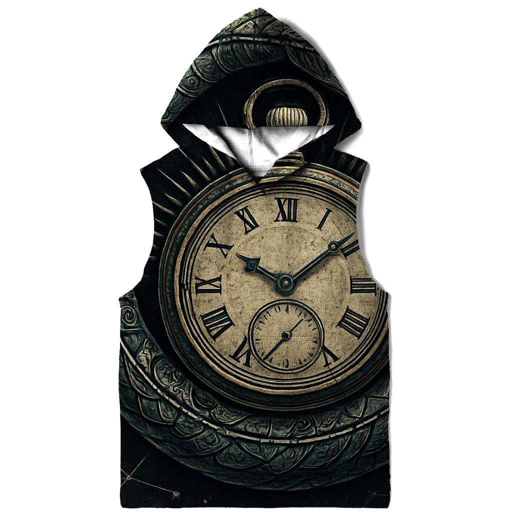 Chrono Serpent Ouroboros graphic hoodies