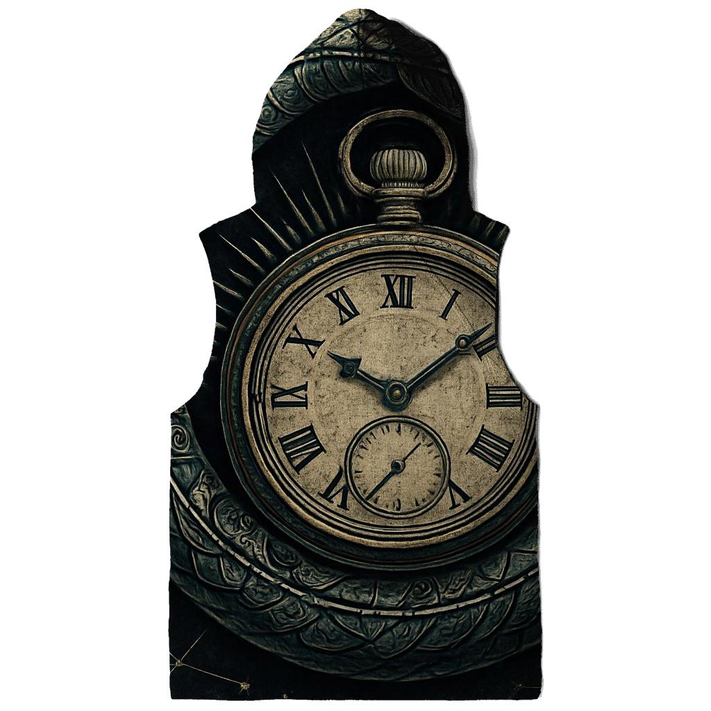 Chrono Serpent Ouroboros graphic hoodies