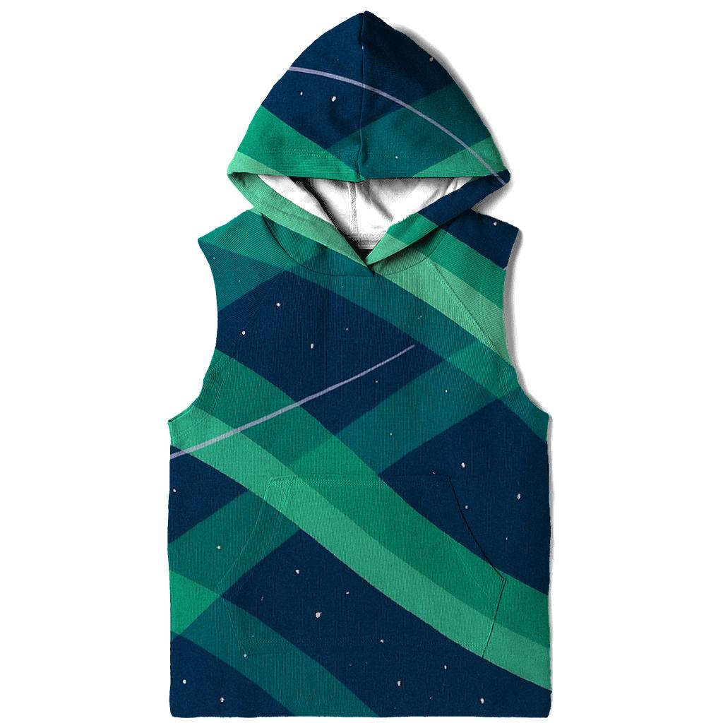 Aurora Ribbon Matrix graphic hoodies