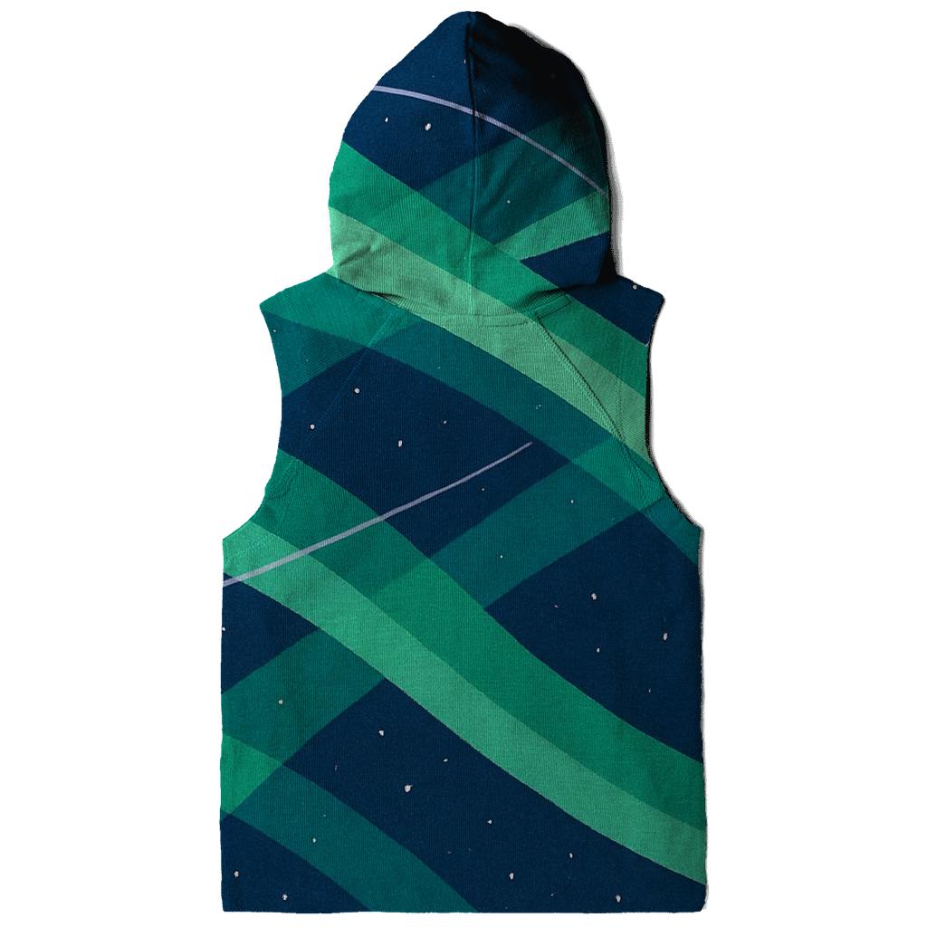 Aurora Ribbon Matrix graphic hoodies