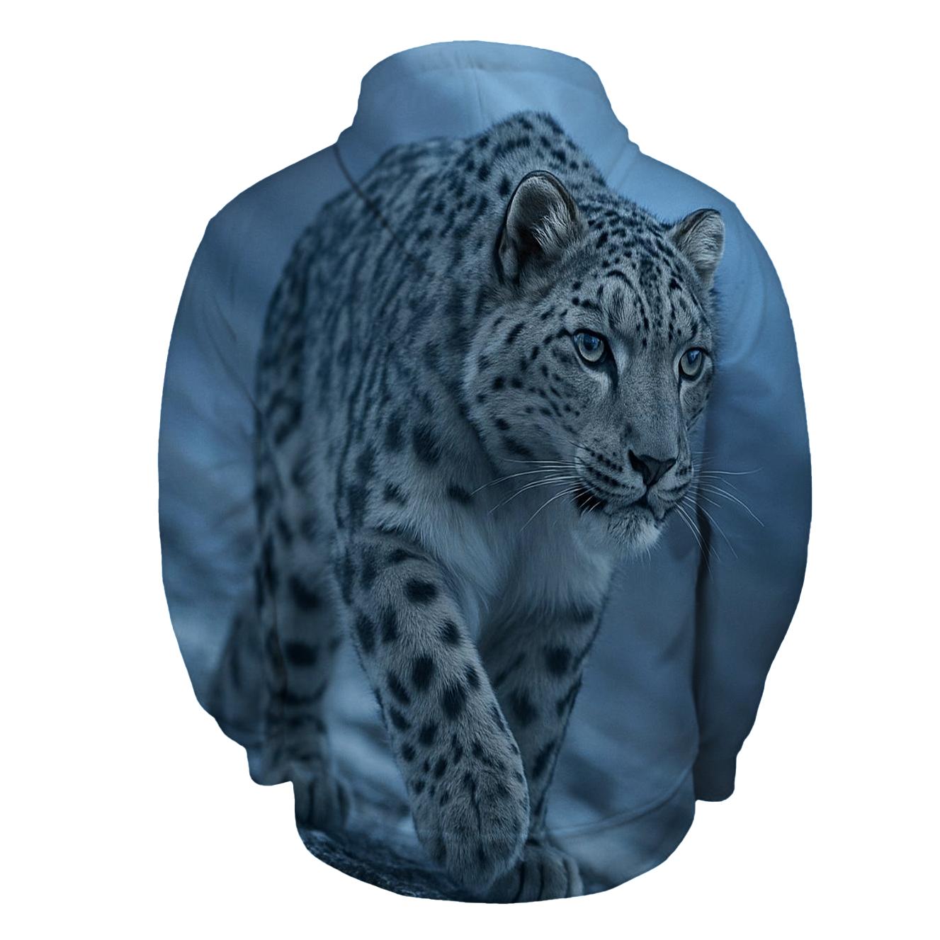 Mist Ridge Stalker Snow Leopard hoodie designs