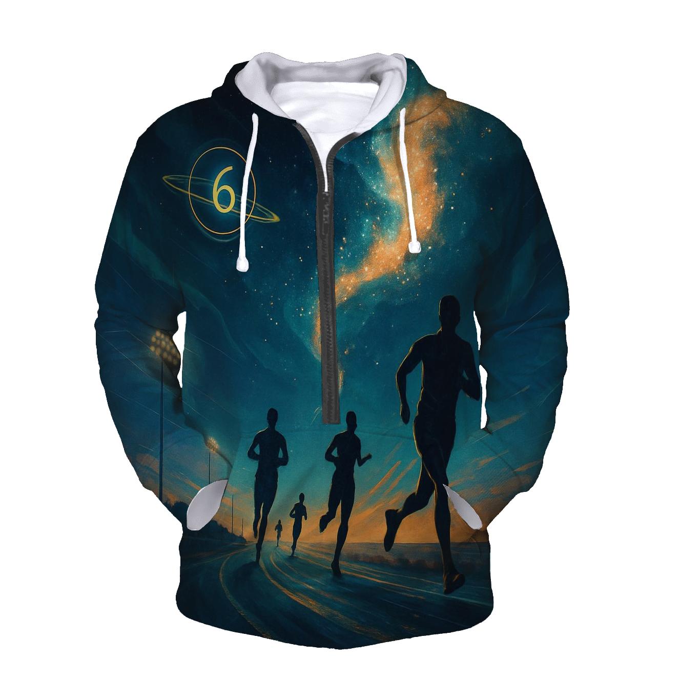 Celestial Marathon designer hoodies