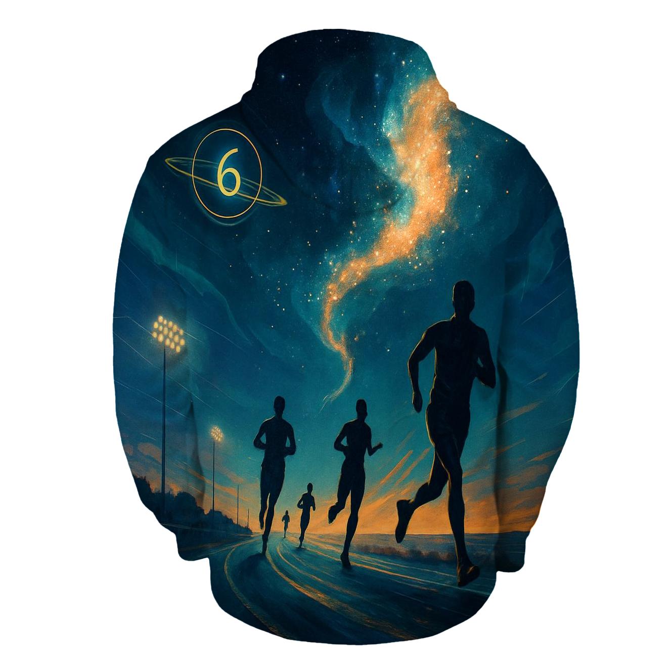 Celestial Marathon designer hoodies