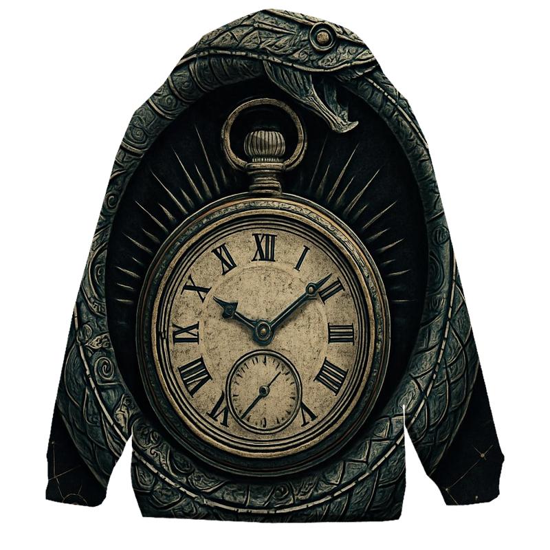 Chrono Serpent Ouroboros custom hoodies