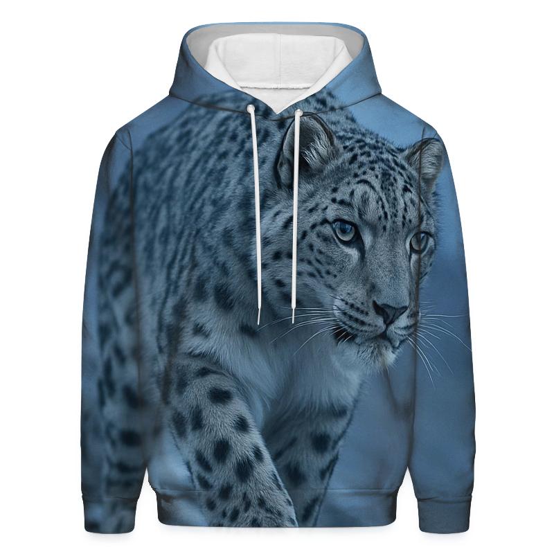 Mist Ridge Stalker Snow Leopard hoodie designs