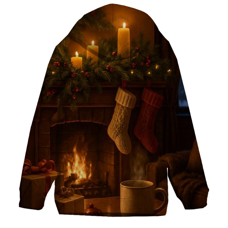 Starlit Hearth Of Yule hoodie designs
