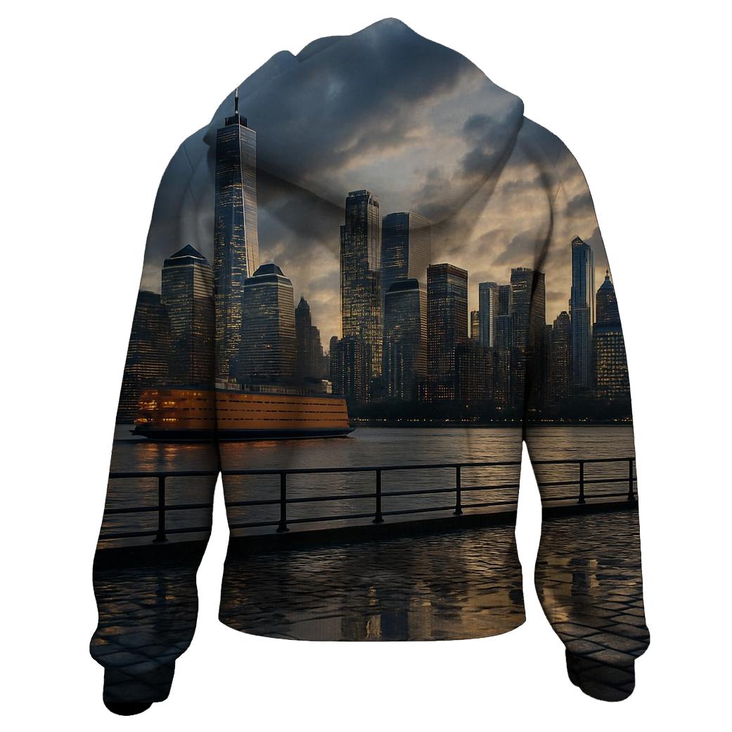 Hudson Twilight Observatory zip-up hoodies