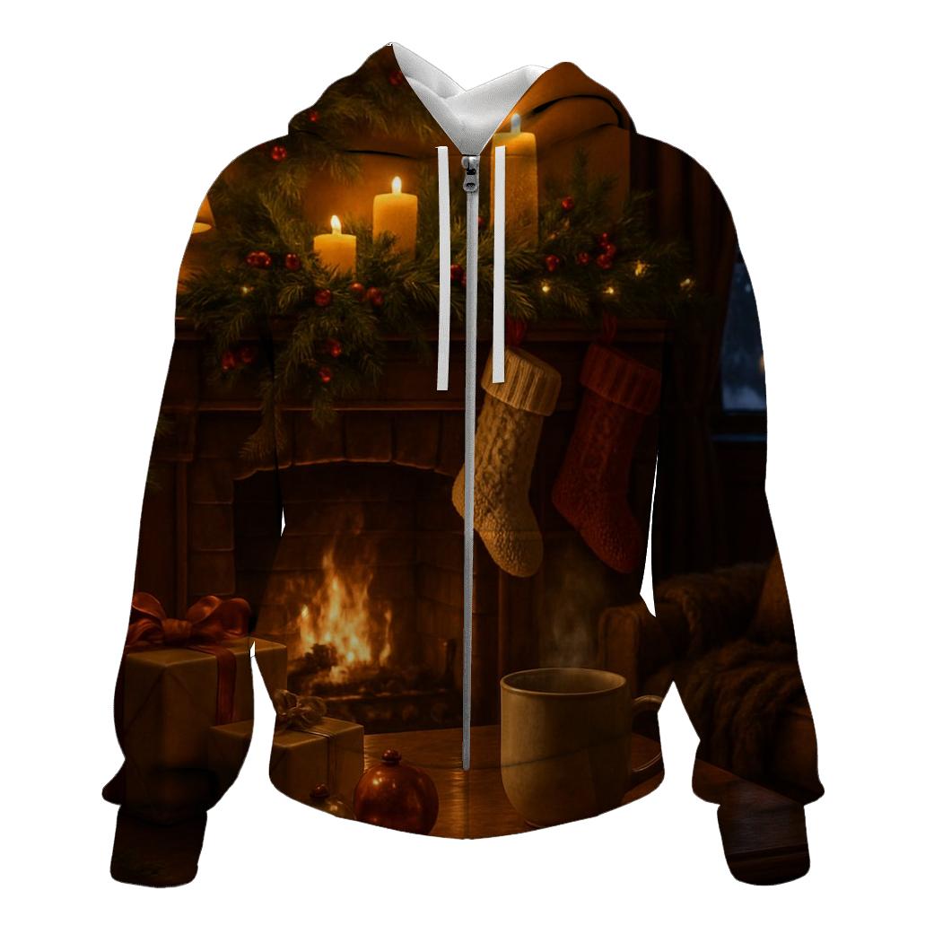 Starlit Hearth Of Yule hoodies fashion