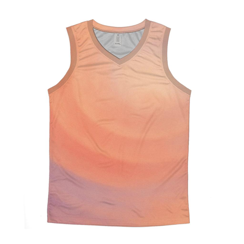Peach Mirage cotton sleeveless tops