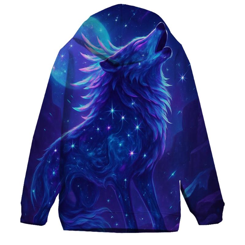 Nebula Guardian Wolf hoodie designs