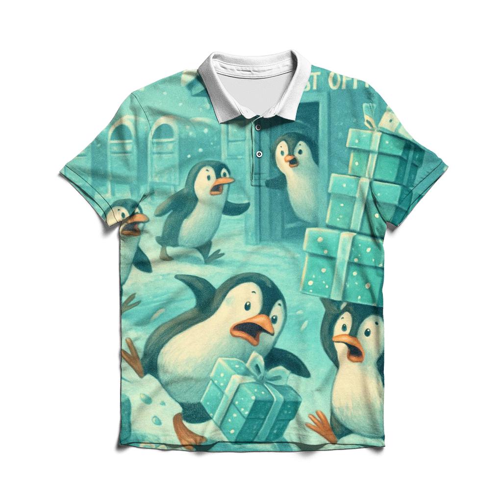 Penguin Post Office Panic designer slim fit polos