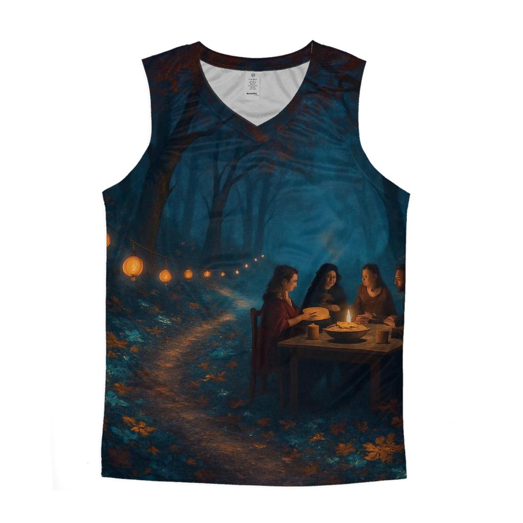Enchanted Harvest Lanterns casual summer tank tops