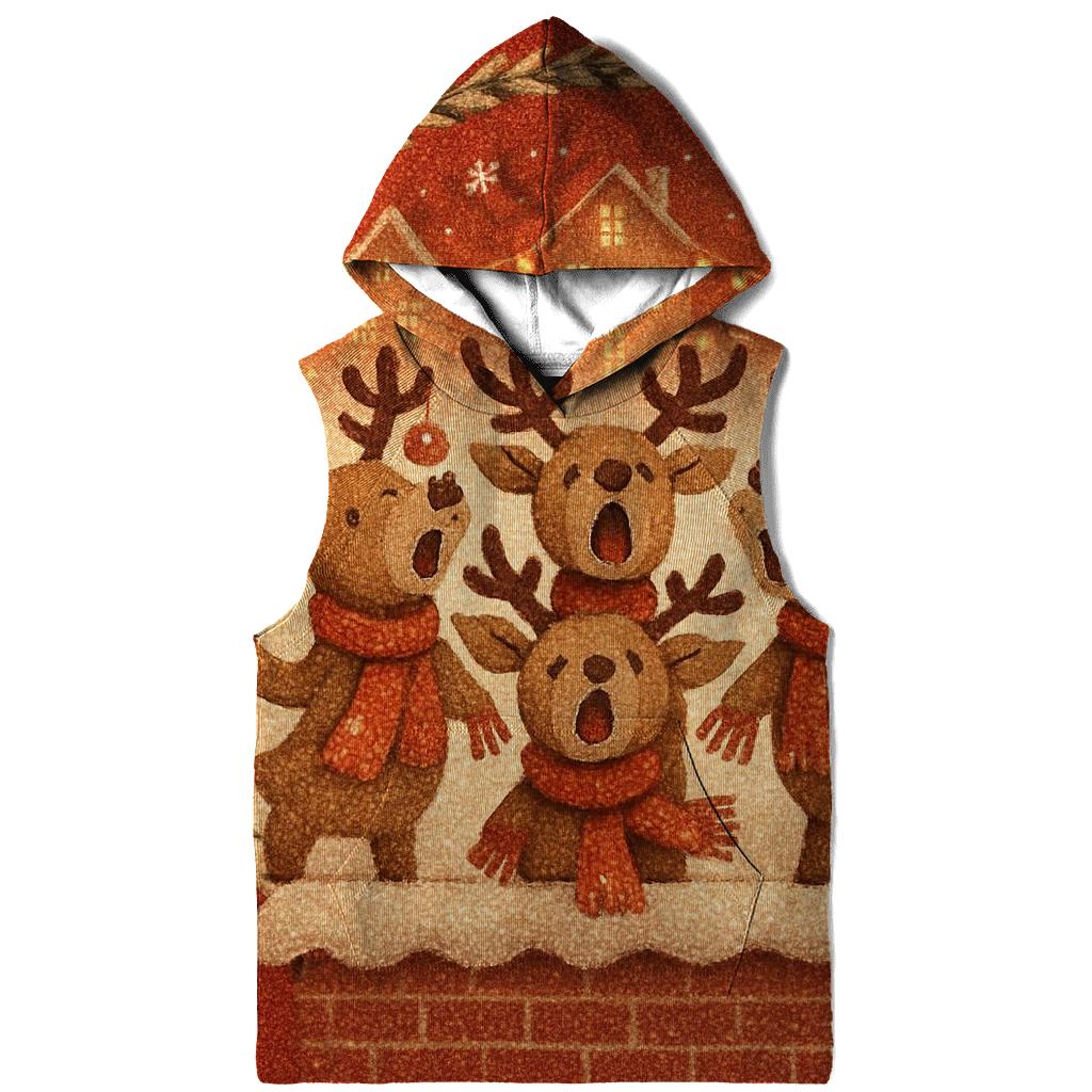 Starlit Reindeer Choir hoodie styles