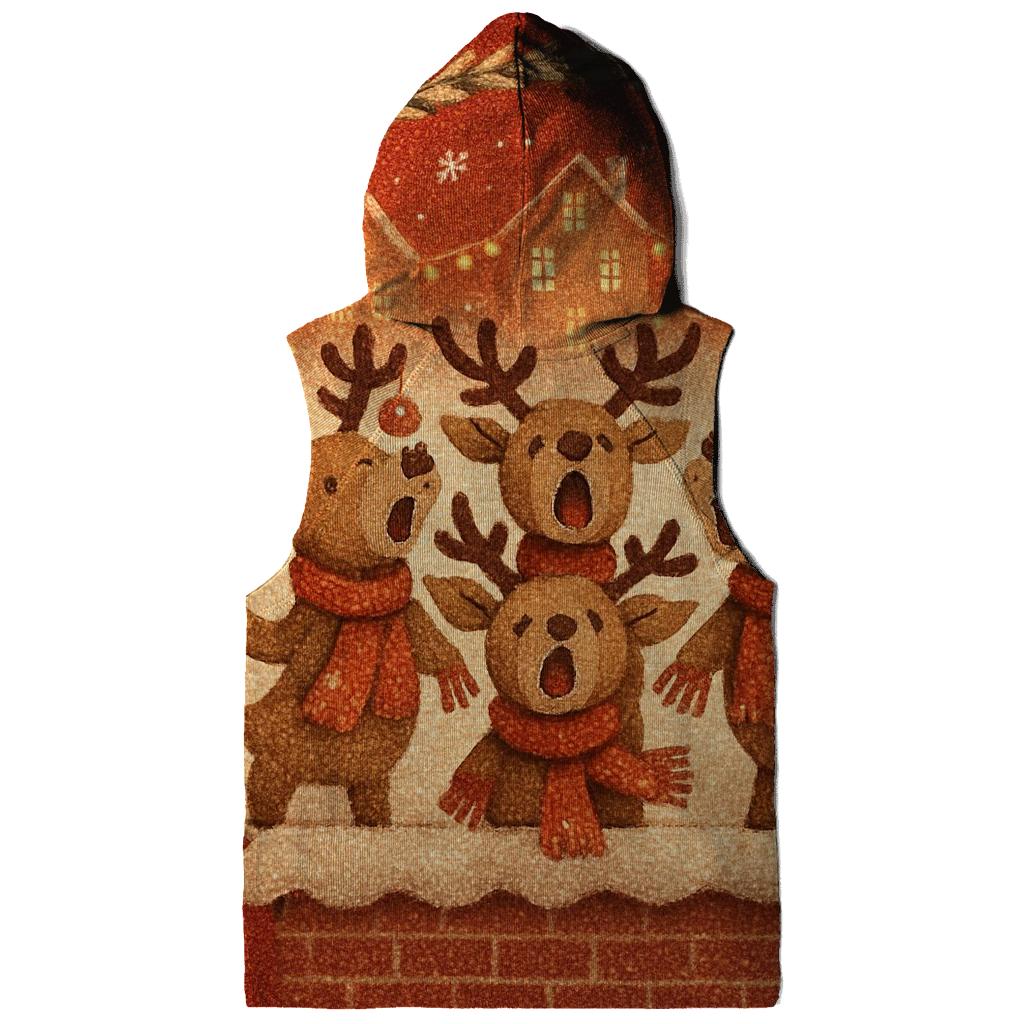 Starlit Reindeer Choir hoodie styles