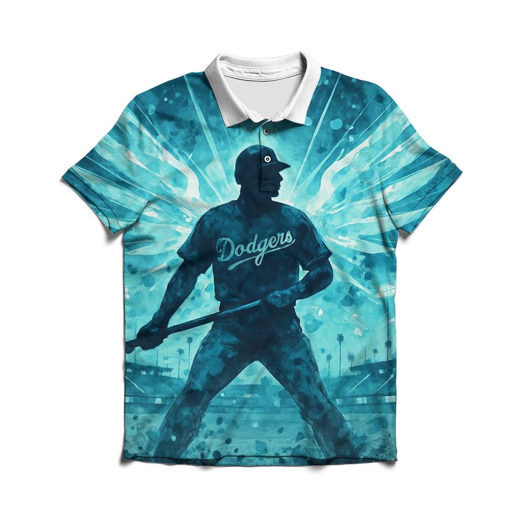 Winged Speed Silhouette custom polo shirts