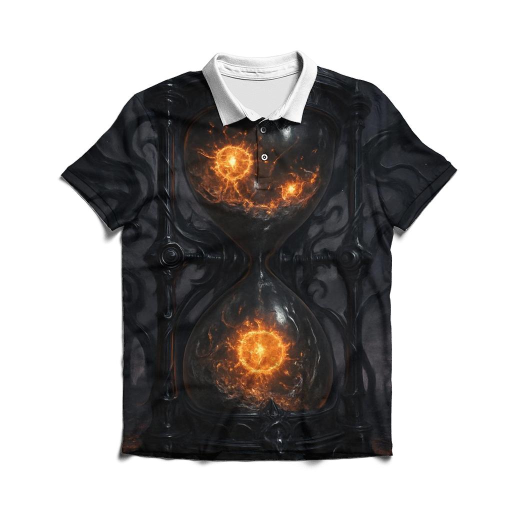 Hourglass Of Hollow Suns custom polo shirts