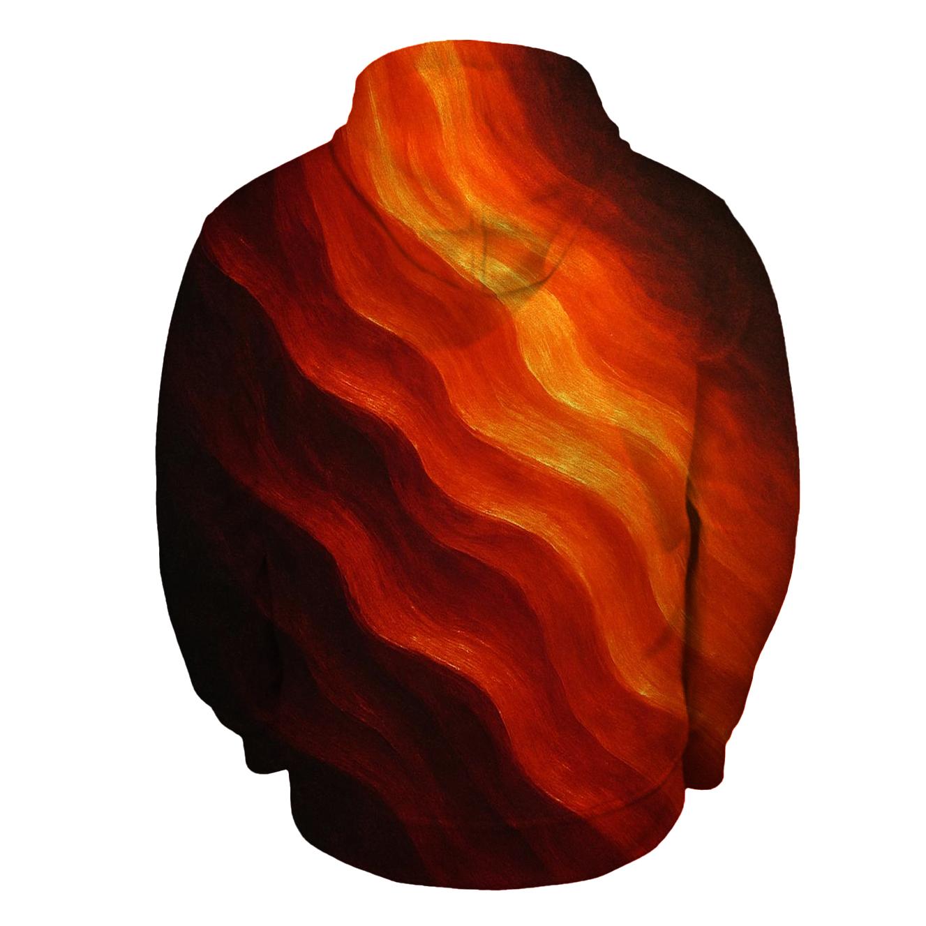 Molten Cascade graphic hoodies